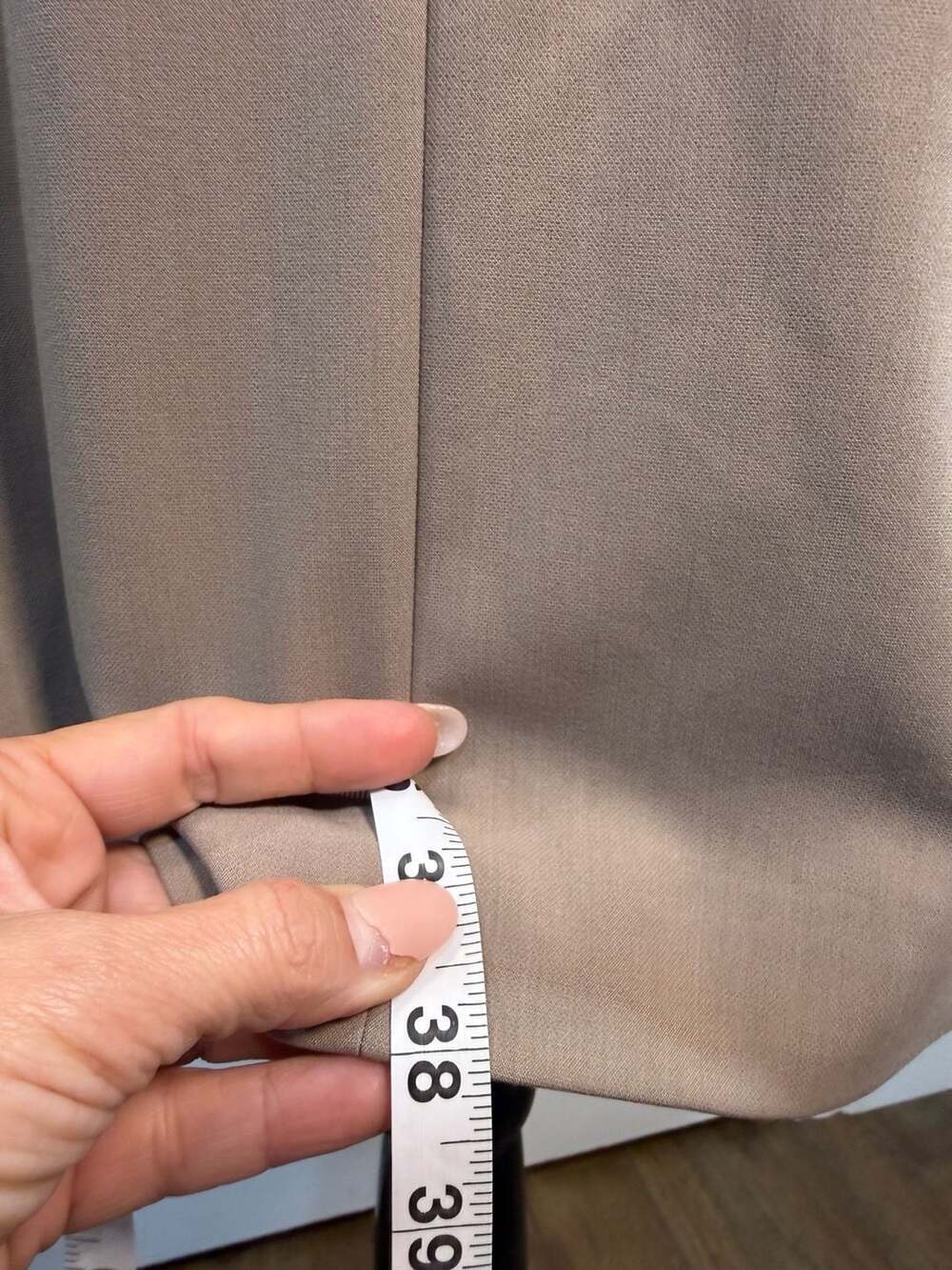 J BY Jung Ku-ho Tan Long Single Breasted Coat Size 55 (US Small) - Picture 6 of 10